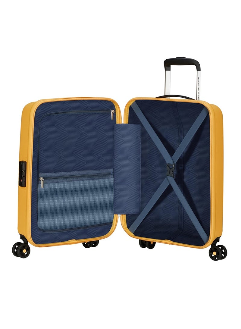AMERICAN TOURISTER Ellipso Suitcase, Cabin Size 55 cm / 20 inch, 4 Spinner Wheels, Hard Top, Polypropylene, Lightweight|Scratch Resistant Texture|TSA Lock - 3 Years International Warranty - Image 5
